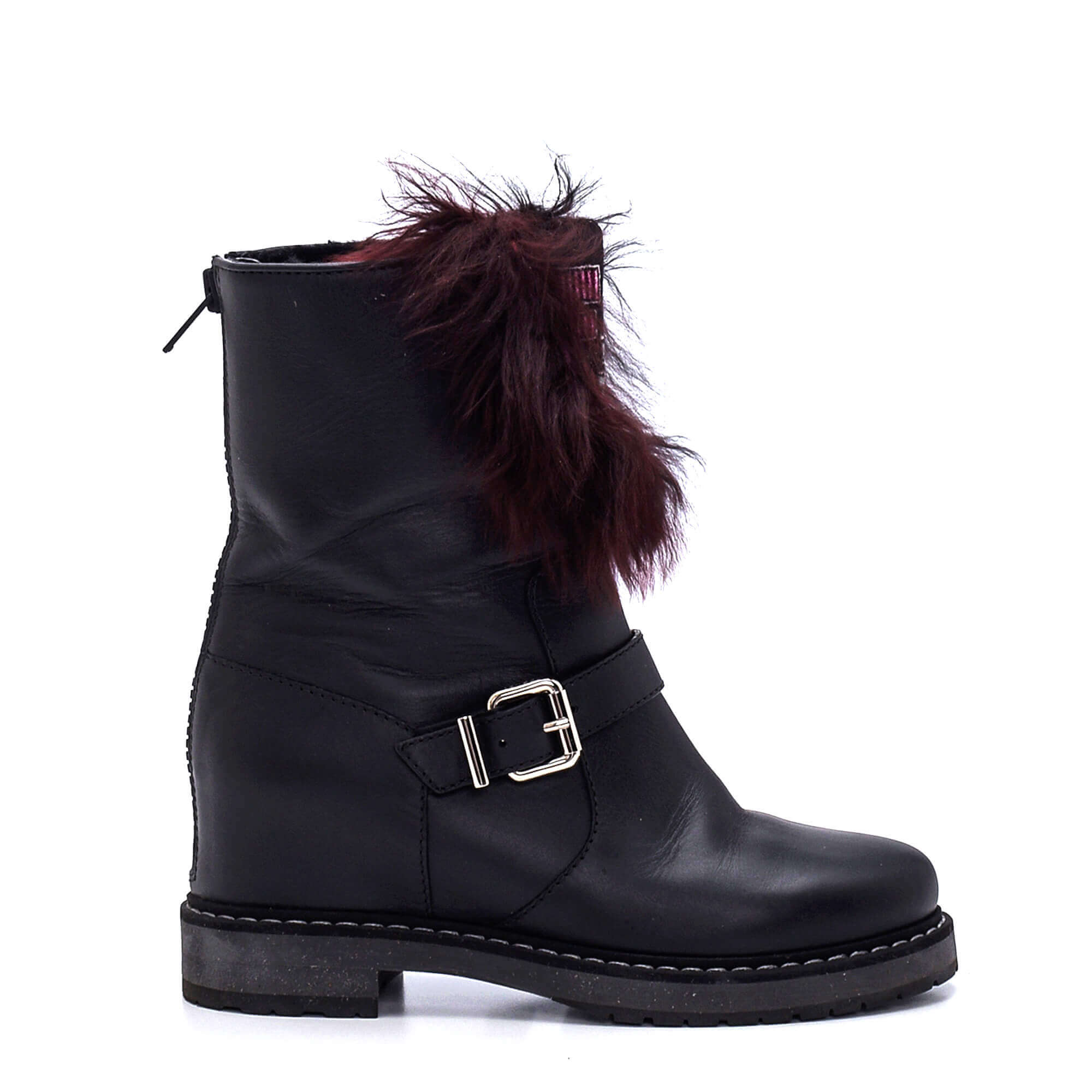 Fendi best sale fur boots